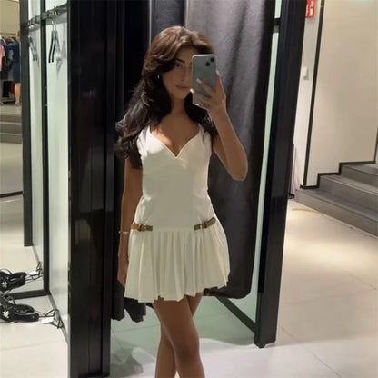 Merche - Kleid - Modisch - Gürteldekoration - Sommer