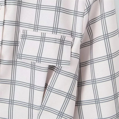 Merche - Kleid - Polokragen, kariert - Casual - Herbst
