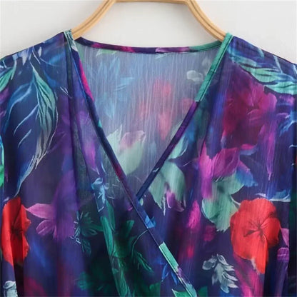Merche - Kleid - Spitze - Locker - Blumen - Herbst