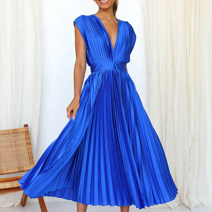 Trendy Damen Rüschenkleid