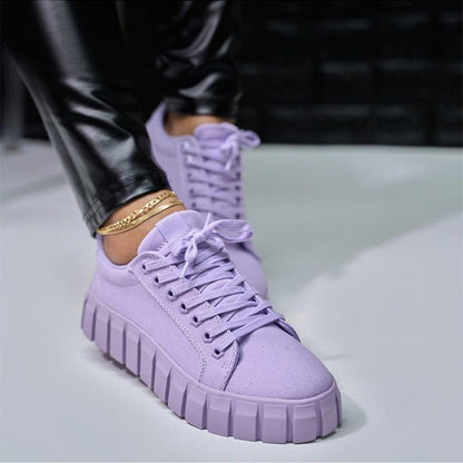 Modische orthopädische Damen-Sportschuhe mit Plateausohle