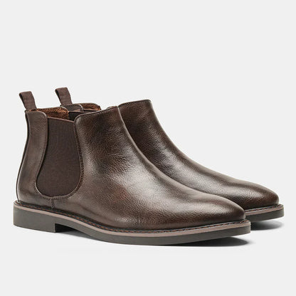 WW | Zeitlose Leder-Stiefeletten