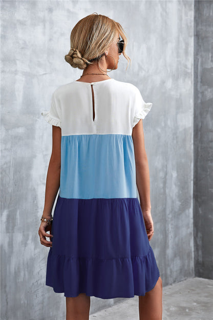 Sommerliches buntes Kleid für Damen