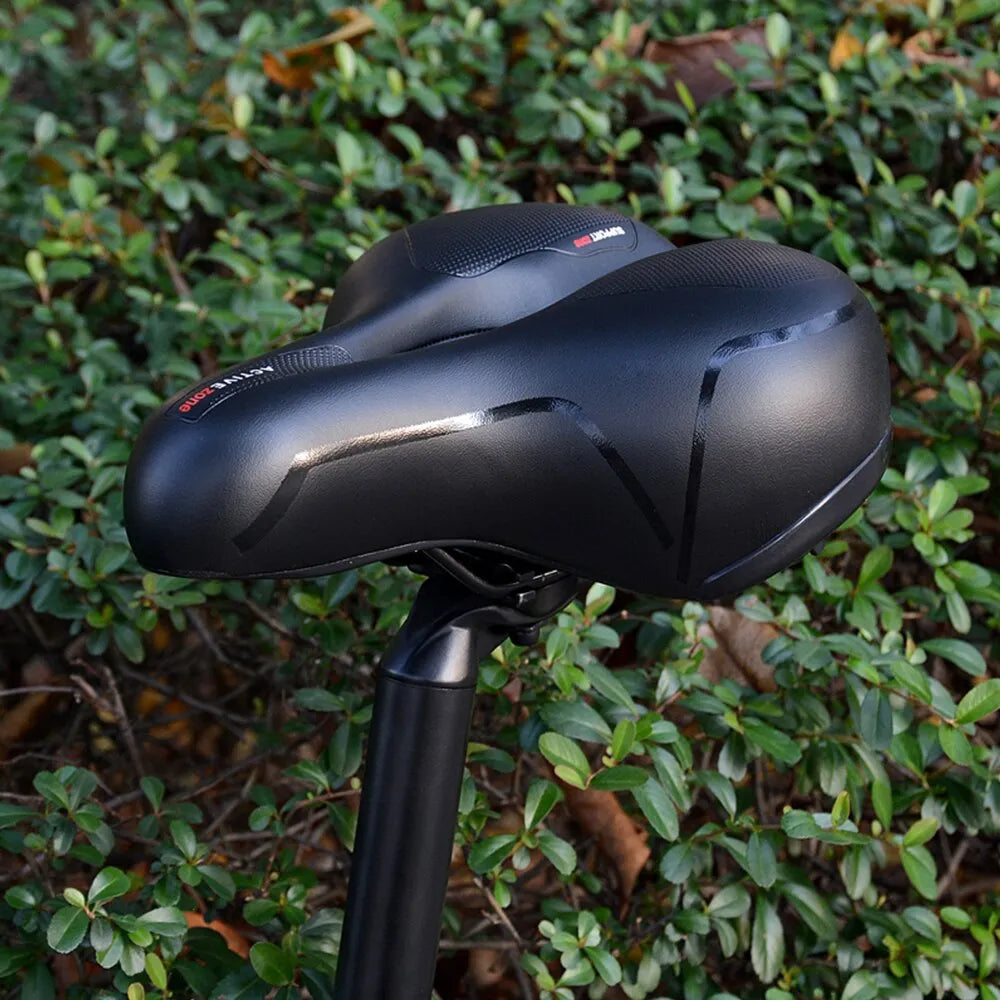 ErgoSeat™ - Universal Shock Absorbing & Reflective Bicycle Saddle