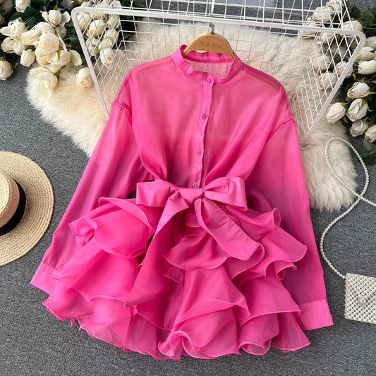 Chiffon Kleid für Damen