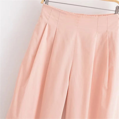 Merche - Set aus Oberteil und Hose - Casual Bow Poplin - Sommer
