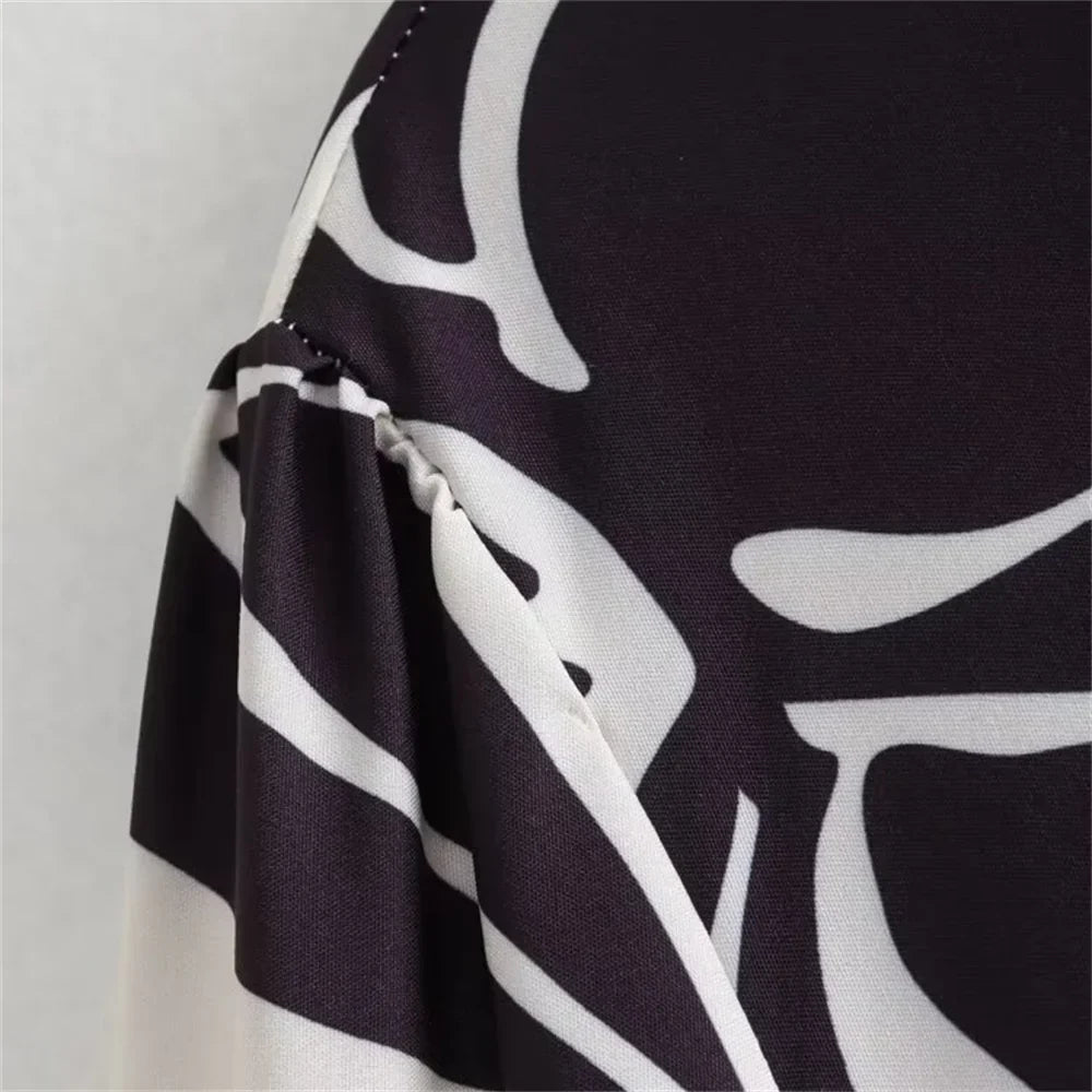 Merche - Kleid - Flare - Locker - Flip-Kragen - Herbst