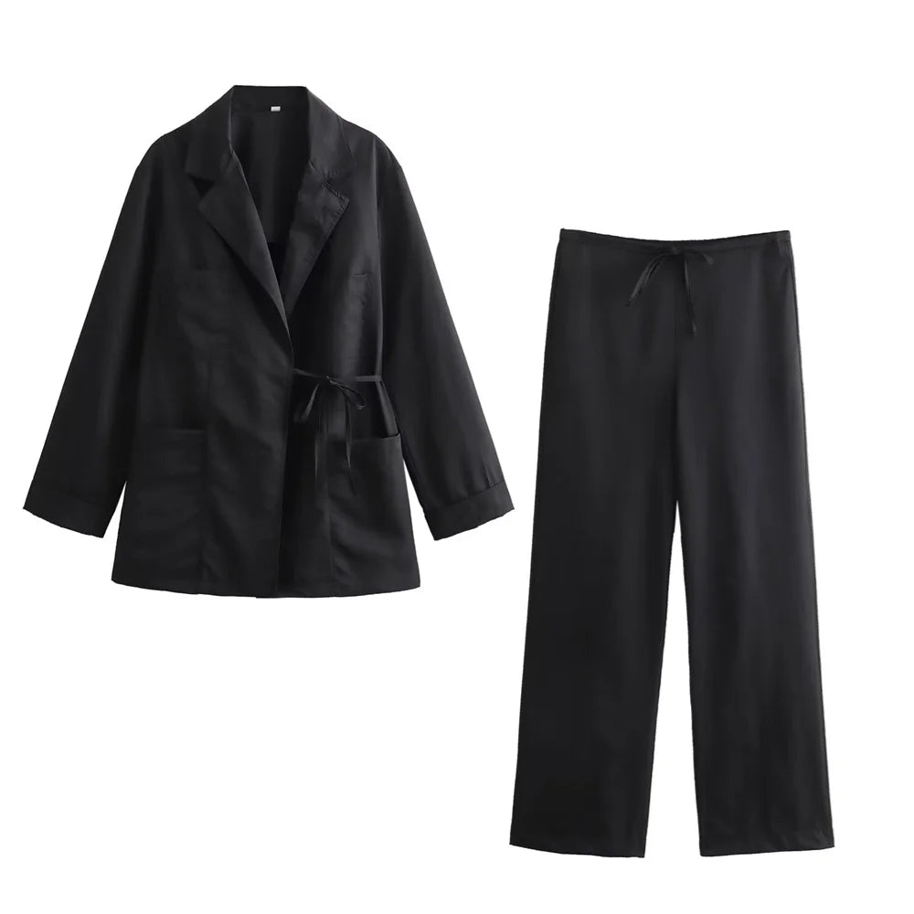 Merche - Outfit-Sets - Polyester - Double Flap Drop Coat - Panjama - Sommer