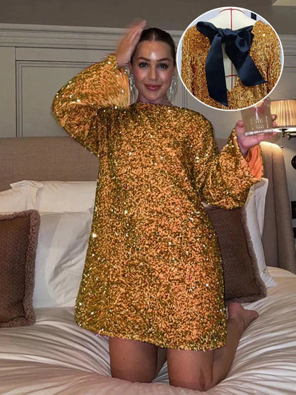 Fühlen Sie sich strahlend mit diesem Mini-Abendkleid