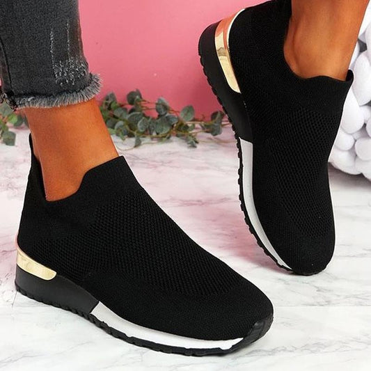 Elastische Slip-On-Sneaker