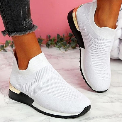 Elastische Slip-On-Sneaker