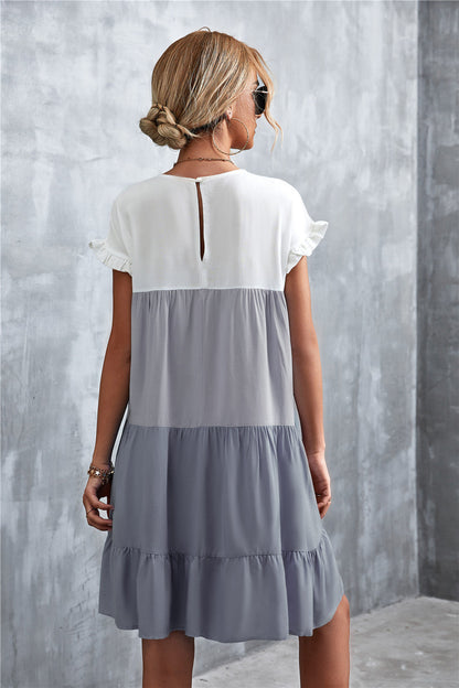 Sommerliches buntes Kleid für Damen
