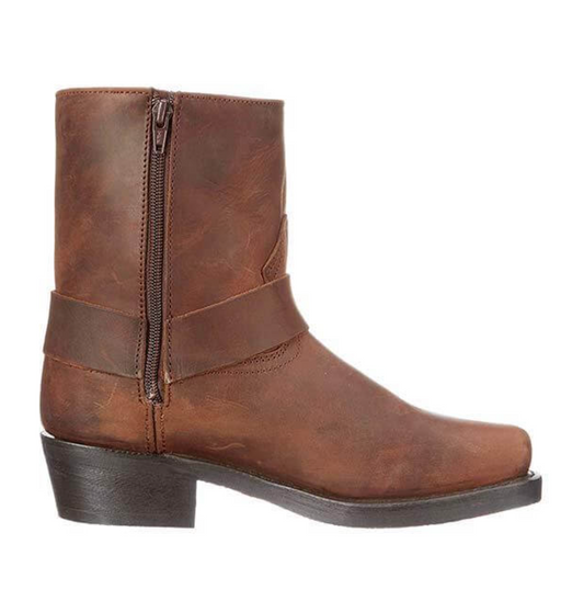 WW | Weinlese Lederstiefel Für Frauen