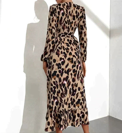 Merche Sommerkleid mit Leopardenmuster