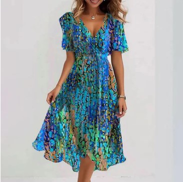 – blaues wunderkleid