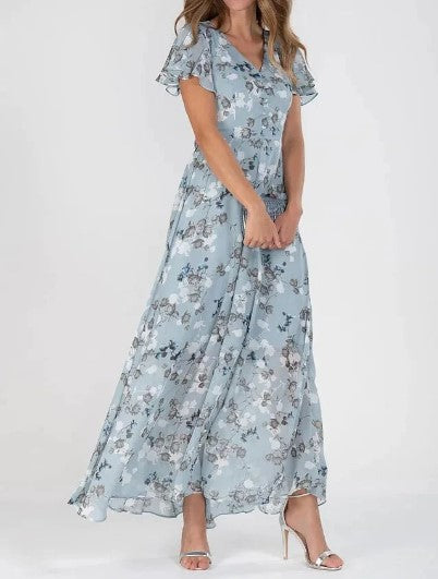 buntes und elegantes kleid
