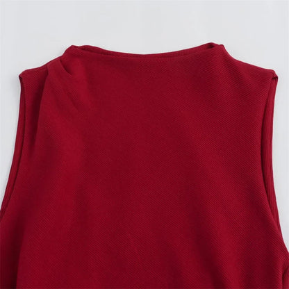 Merche - Kleid - Schmale Passform - Gefaltetes Garn - Sommer