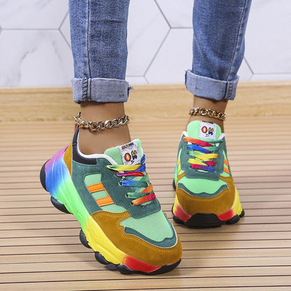 Merche Bunte orthopädische Turnschuhe