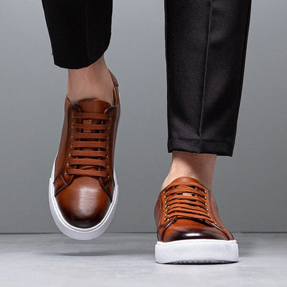 Edler Leder-Sneaker