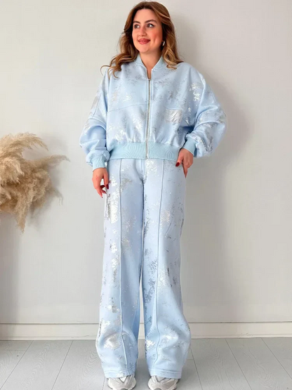 Merche Set im Alltagsstil mit bedrucktem Design