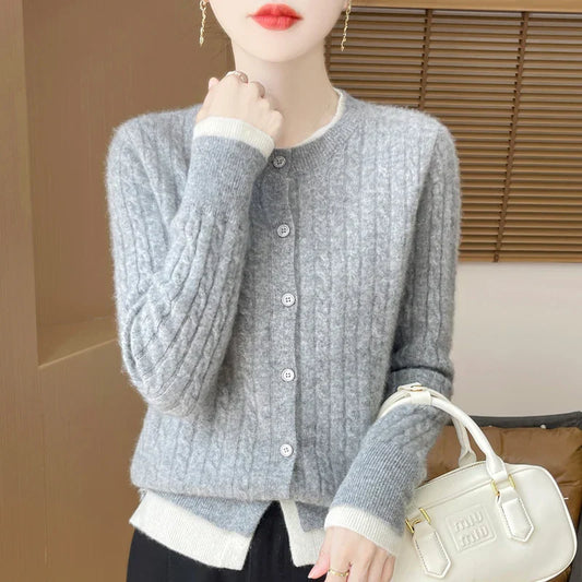 WW | Weicher Strickjacke
