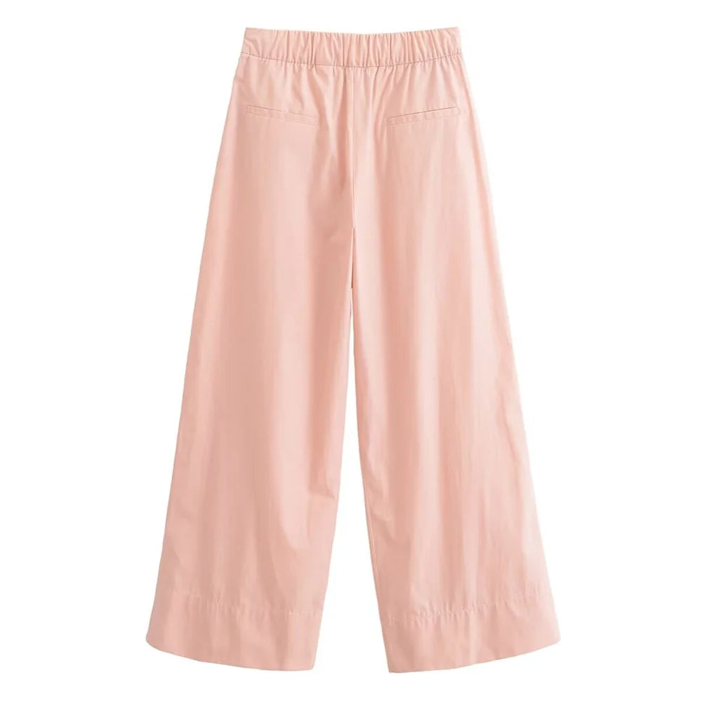 Merche - Set aus Oberteil und Hose - Casual Bow Poplin - Sommer