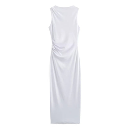 Merche - Kleid - Schmale Passform - Gefaltetes Garn - Sommer