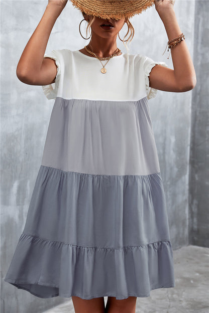 Sommerliches buntes Kleid für Damen