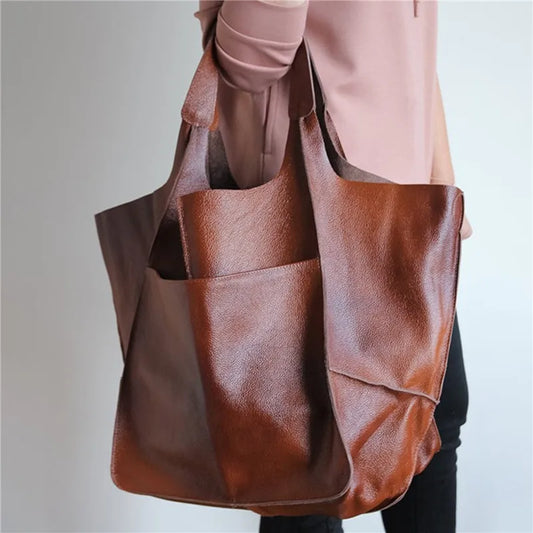 WW | Zeitlose Lederhandtasche