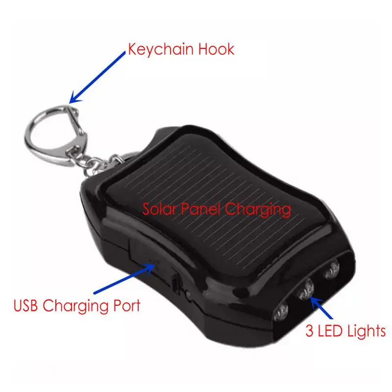 SolKey™ - Portable Solar Light Charger Keychain (50% OFF!)