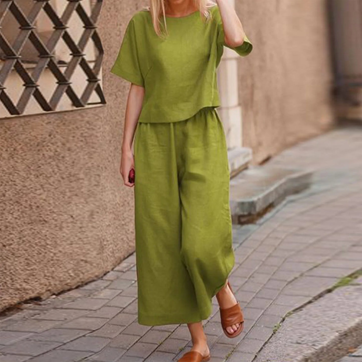 Merche Loose-set i enfärgad design