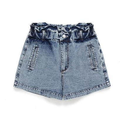 Merche Loose Set mit Rundhalsausschnitt und einfarbigem Stil