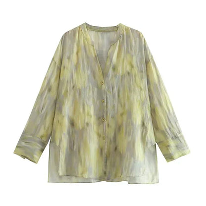 Merche Tie-Dye Patchwork, perfekt für einen nostalgischen Bohème-Look.