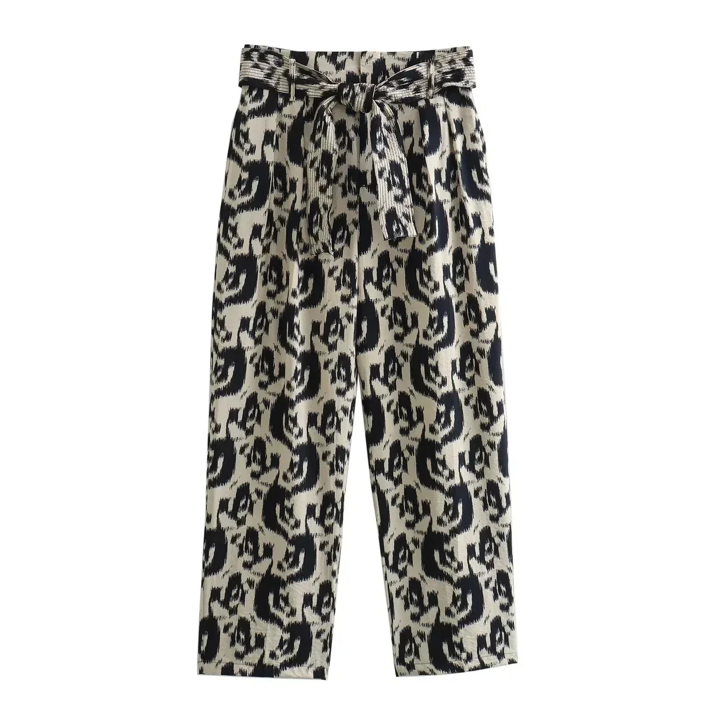 Merche Set mit Leopardenmuster für einen vielseitigen Look in diesem Sommer