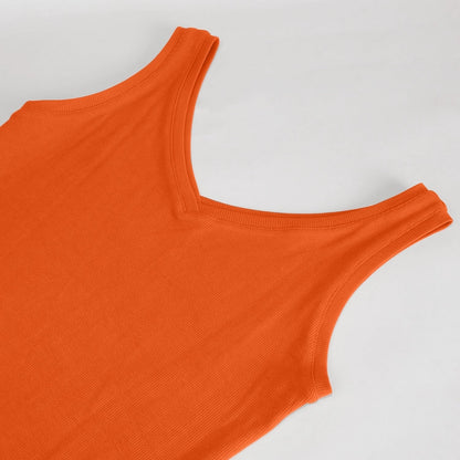 Ärmelloses Maxi-Kleid - Sommerliches Hellblau Bodycon Kleid