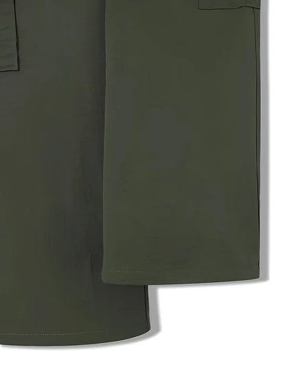 Merche High-Waist Cargo Hose Schwarz - Trendige Streetwear Hosen