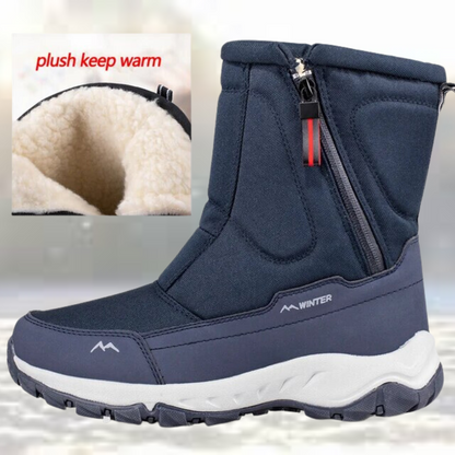 Die besten modischen Mesh Mid-Calf Schneestiefel