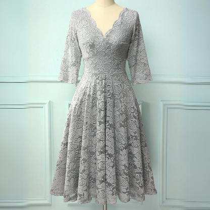 Formelle Kleid mit 3/4 langen Ärmeln