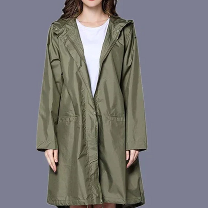 WW | Wasserabweisende Regenjacke für Damen mit Kapuze
