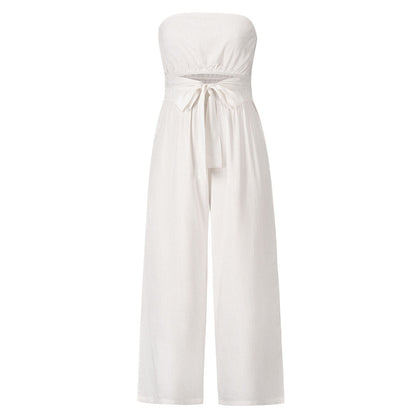 Merche Tube Jumpsuit mit fester Farbe ideal für den Sommer