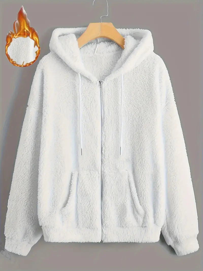 WW | Weiche Kapuzenjacke Für Frauen