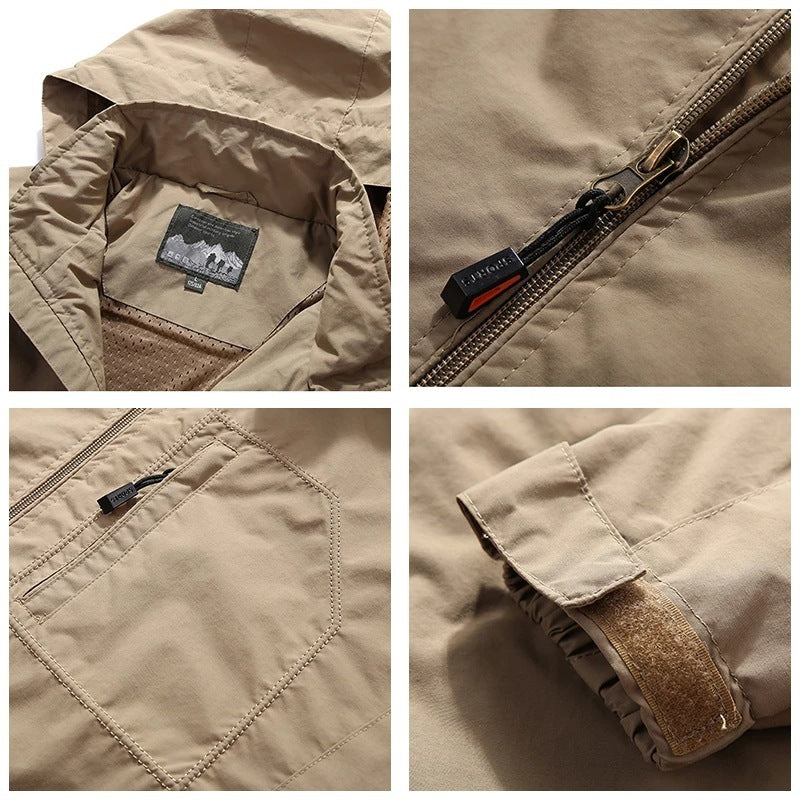 WW | Wasserdichte Herren Outdoor Jacke