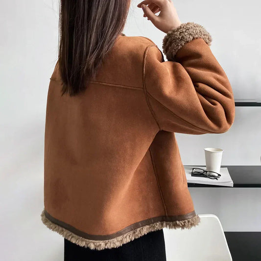 WW | Weiche Jacke Aus Lammwolle