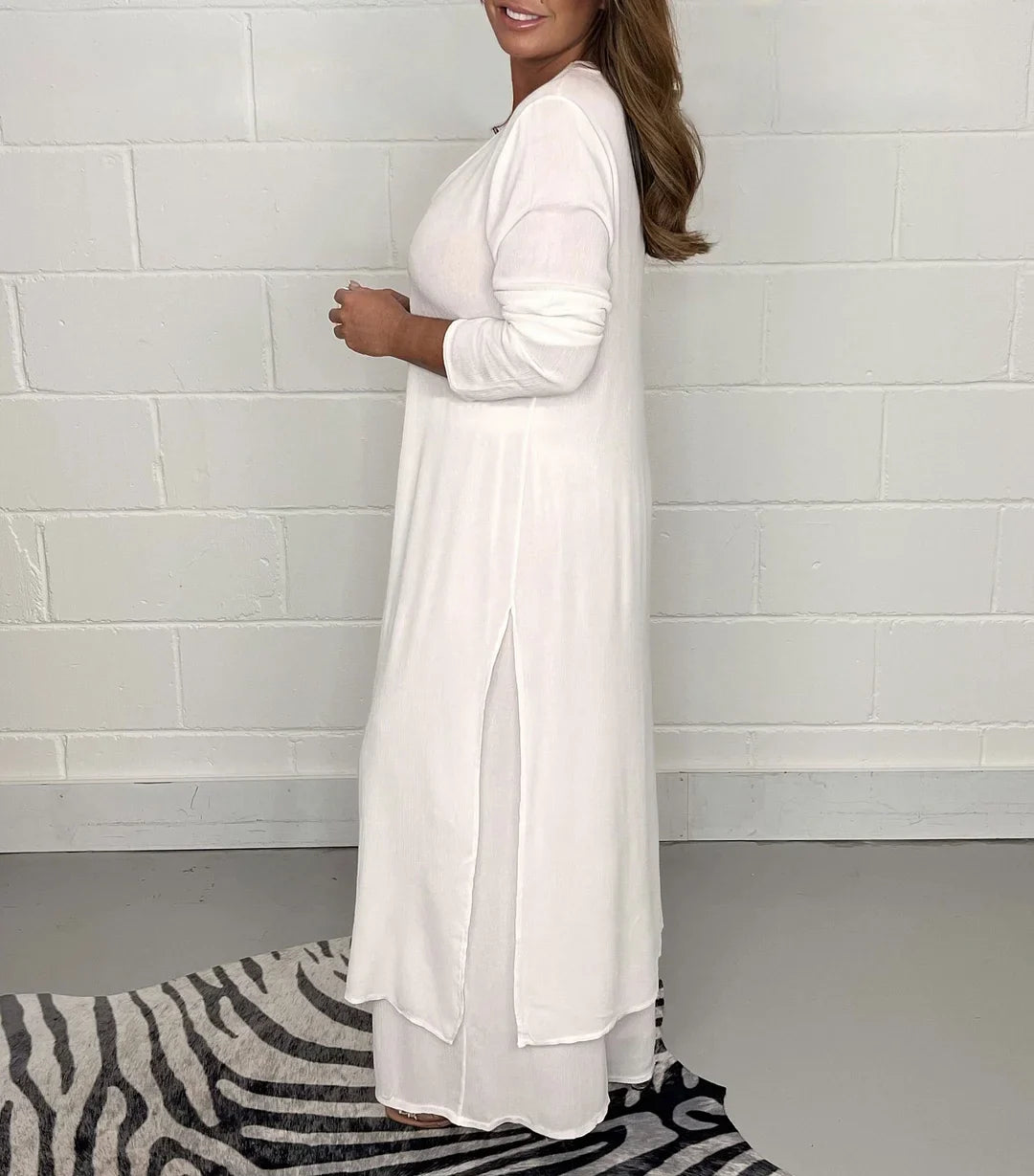 WW | 2 Teiliges Satz Mit Langer Bluse Und Passenden Hosen