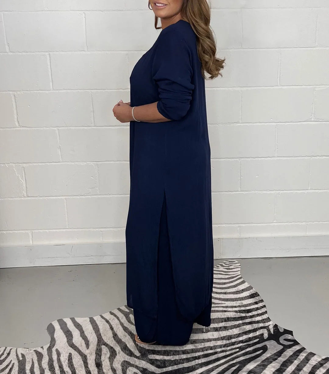 WW | 2 Teiliges Satz Mit Langer Bluse Und Passenden Hosen