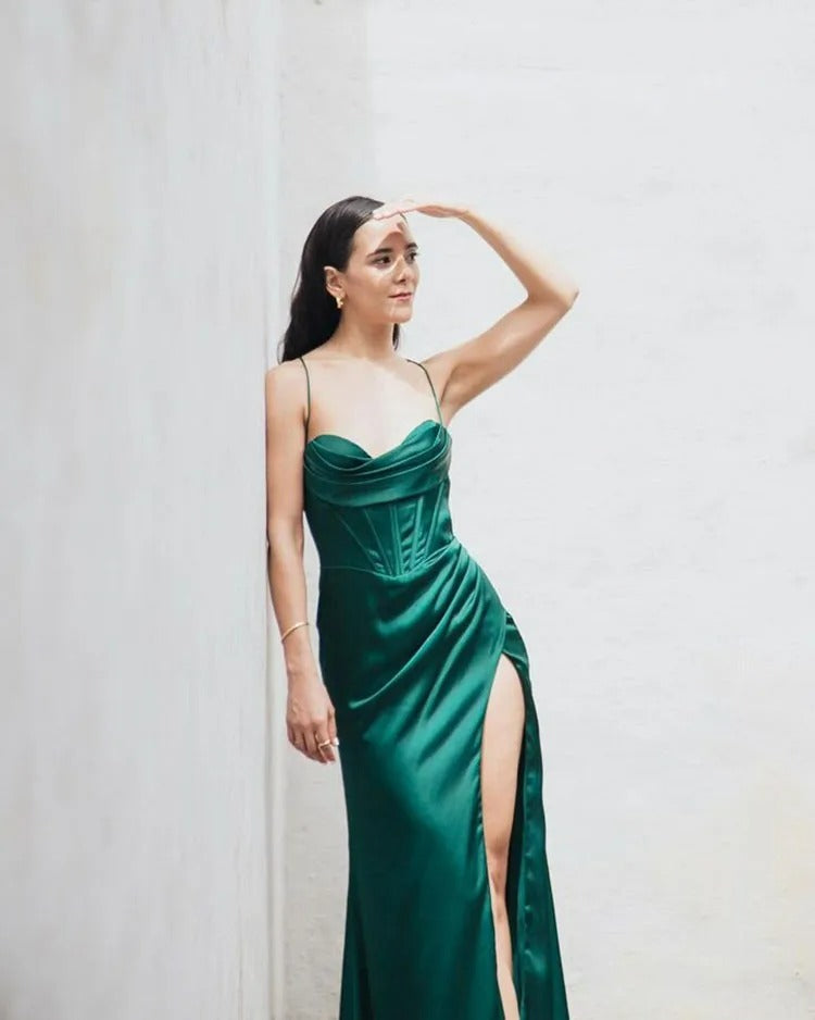 Merche Partykleid mit U-Ausschnitt
