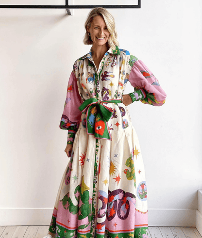 WW | Zeitloses Italienisches Kleid Mit Eleganz