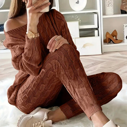 WW | Strickpullover Und Hosen Satz