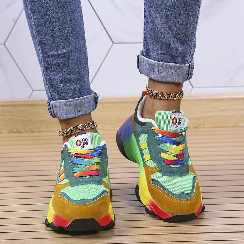 Merche Bunte orthopädische Turnschuhe