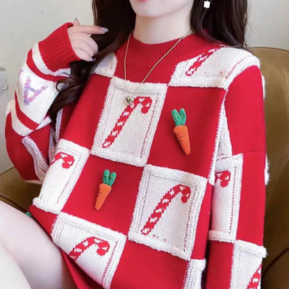 WW | Weihnachtsstrickpullover Für Damen